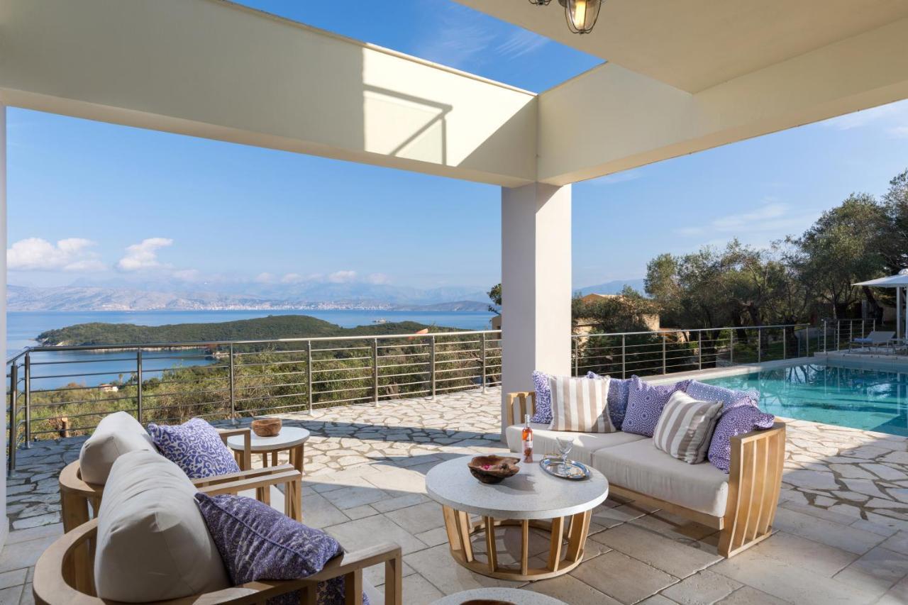 Villa White Stone By Rodostamo Collection Kassiopi Dış mekan fotoğraf