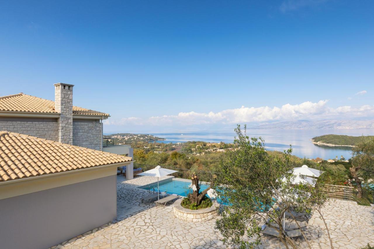 Villa White Stone By Rodostamo Collection Kassiopi Dış mekan fotoğraf