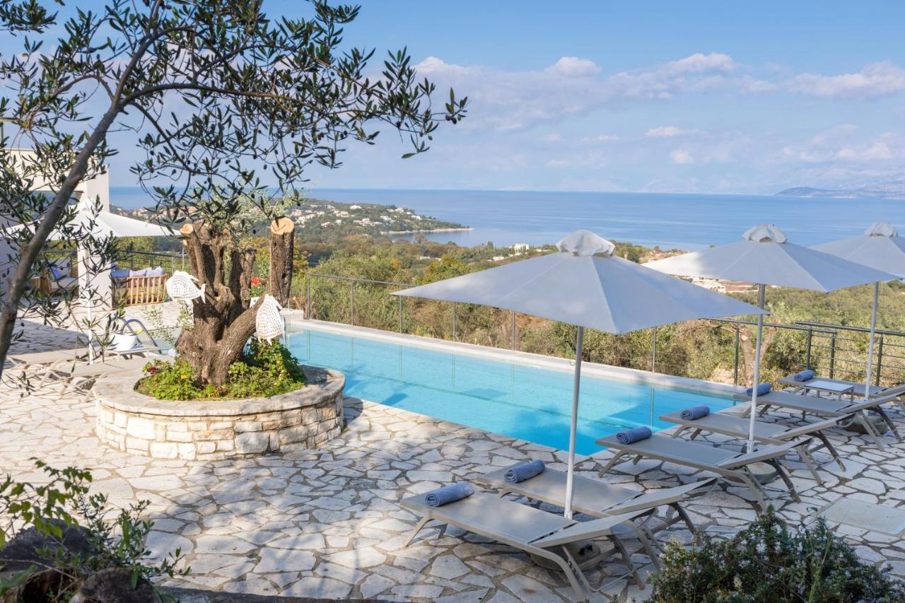 Villa White Stone By Rodostamo Collection Kassiopi Dış mekan fotoğraf