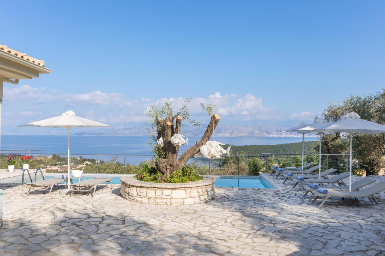 Villa White Stone By Rodostamo Collection Kassiopi Dış mekan fotoğraf